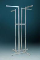4 Stangen Kleiderst�nder Chrom
