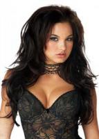 Sexy schwarze Per�cke