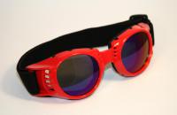 Glacier Sun Glasses Red, Rainbow-Tinted Lenses