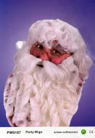 Weihnachtsmann Per�cke mit Weihnachtsmann Bart