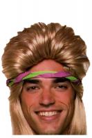 Blonde Per�cke mit Stirnband