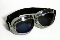 Motorradbrille Classic, Rainbow-get�nte Gl�sern