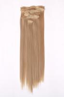 Blonde Extensions aus Kanekalon, Clip-In-Technik
