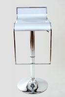 Barstool silver height adjustable by gas lift action – 