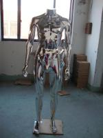 Verchromte m�nnliche Schaufensterpuppe, kopflos