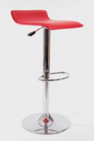 Design Barstool red, height adjustable, seat rotates 360� - 