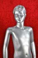 Mannequin Boy, shining silver