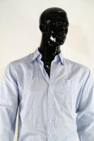 M�nnliche Schaufensterpuppe schwarz gl�nzend