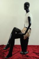 Mannequin Female, Sitting, Shining Black