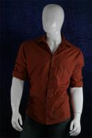 Male mannequin, faceless, white shining