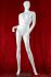 Elegante Weibliche Schaufensterpuppe, wei� gl�nzend