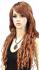 Braune Per�cke mit Locken