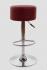 Barstool winered height adjustable round seat classical comfortably padded - 