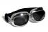 Motorcycle Goggles Classic, Smoke-Tinted Lenses