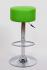 Barstool green grassgreen height adjustable round seat classical comfortably padded - 