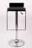 Barstool  black height adjustable by gas lift action – 