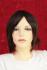 Brown straight hair wig mediumlong