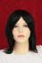 Black straight wig mediumlong