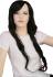 Long hair black wig