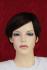 Shorthair darkbrown wig