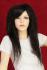 Long black hair wig