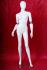 Window mannequin white, movable arms