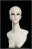 Female bust, white