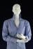 Male mannequin, movable, white shining