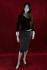 Female mannequin, white shining