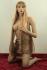 Schaufensterpuppe weiblich, erotische Pose, haut