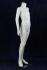 Headless mannequin, white, shining