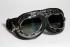 Classic style/ aviator style goggles with rainbow tinted lenses