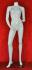 Female Mannequin, headless, white shining