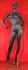 Female Mannequin, faceless, dull black