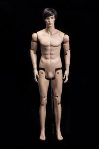 LOUTOFF Lebensechte Schaufensterpuppe Herrenpuppe mit Perucke Mannequin GM23
