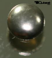 2500x Strassnieten Ziernieten Hotfix Nieten 4mm Strass Silver rund f�r Kleidung oder zum Basteln