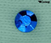 2500x Strassnieten Ziernieten Hotfix Nieten 4mm Strass blau rund f�r Kleidung oder zum Basteln