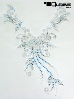 2x Strassmotiv Strass Hotfix B�gelbild 25x34cm Applikation Strasssteine f�r Kleidung