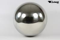 3x Edelstahlkugel Ball poliert 8cm  Schwimmkugel Dekoration Rosenkugel