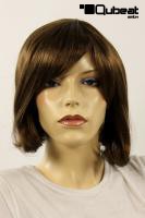 Braune, Kurze Frauenper�cke mit Seitenscheitel und modernem Bob