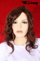 Braune Langhaarper�cke mit vereinzelten, orangenen Str�hnchen