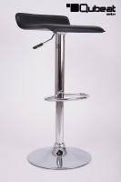 Design Barstool black, height adjustable, seat rotates 360 - 