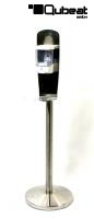 Desinfektionsst�nder Desinfektionsspender Edelstahl 700ml Hygienestation 143 cm mit automatischem Sensor