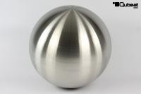 Edelstahlkugel Ball matt 48cm  Schwimmkugel Dekoration Rosenkugel