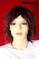 Fransige, weinrote Kurzhaarper�cke