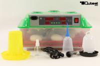 Inkubator VOLLAUTOMATISCH BKPro-G + Zubehr, geeignet fr verschiedene Eiergren, Gnse, Wachtel, Hhner, Brutautomat, Brutmaschine