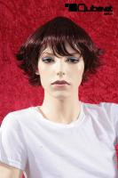 Kurze rote Kunsthaarper�cke