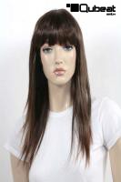 Long brown wig