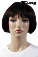 Shorthair wig brown with bangs