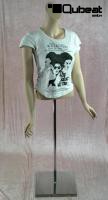 Skin colored female torso headless